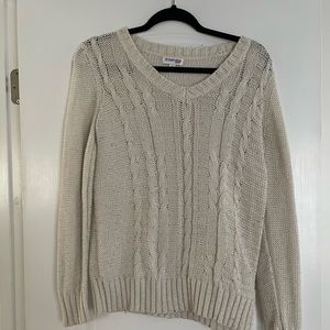 Cream medium St. John’s Bay sweater
